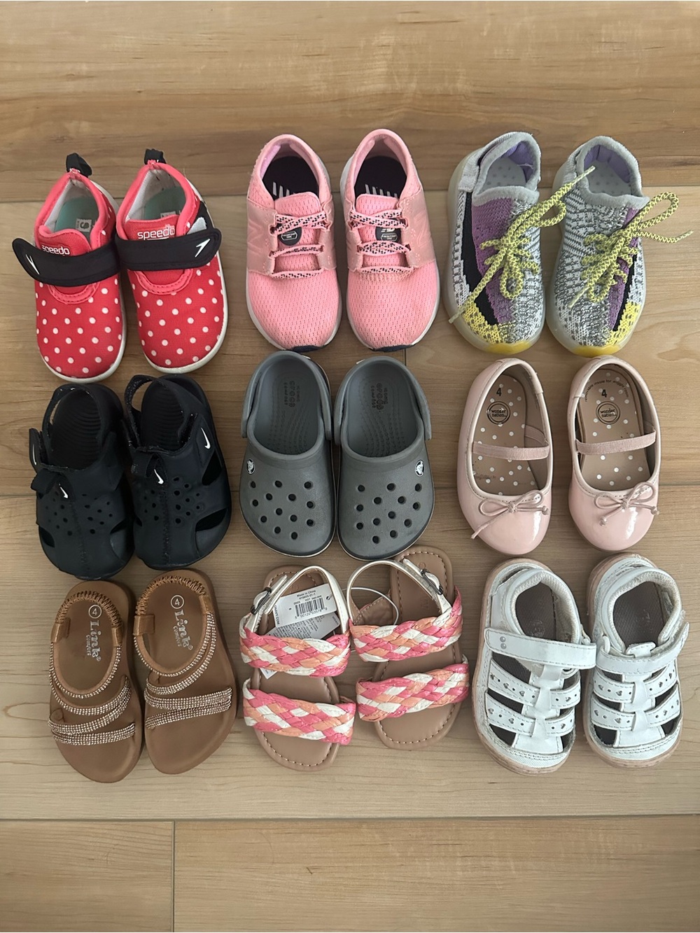 Baby Girl All-Season Shoe Bundle